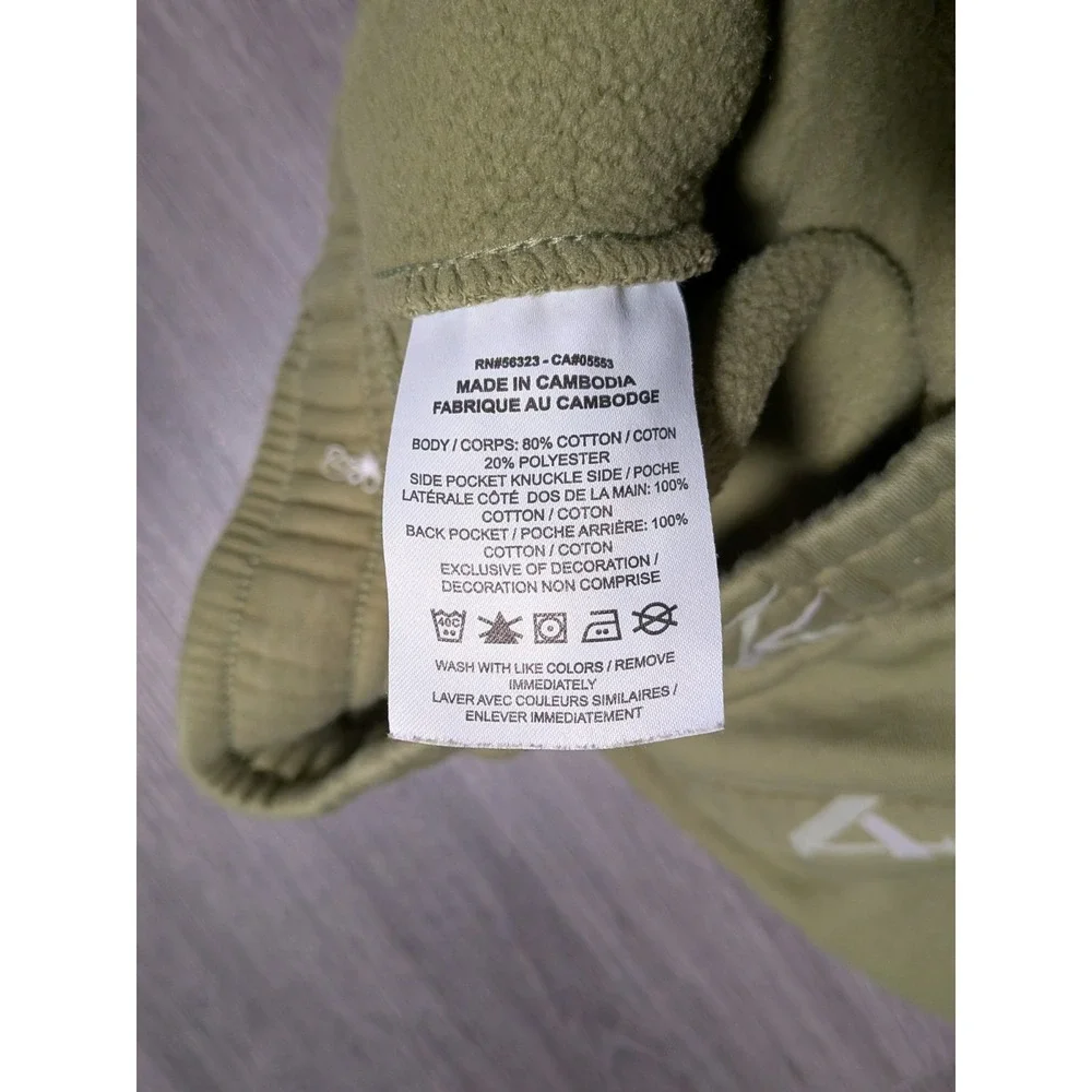 Nike Sportswear Club Fleece Joggers‎ Alligator Green AOP Men's Size Small DV9611